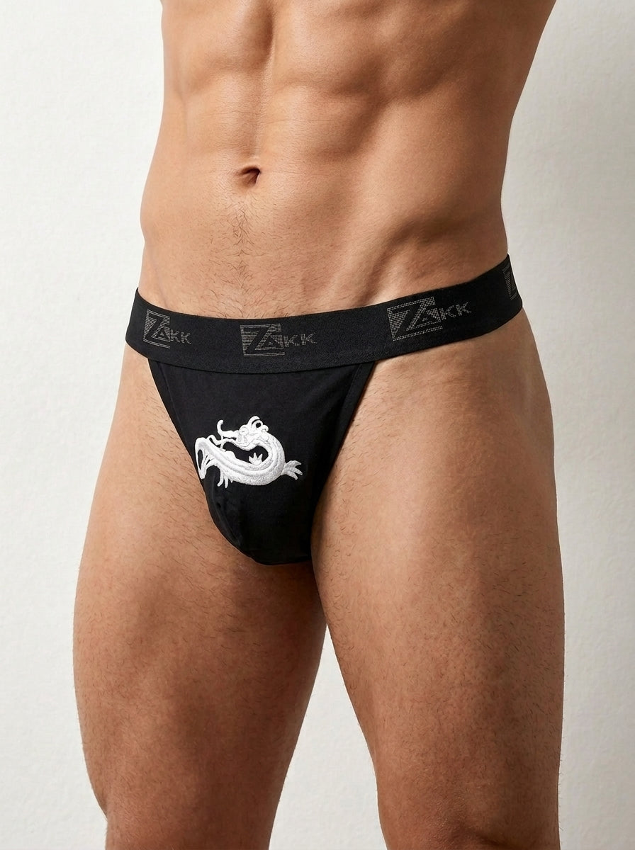 Men's Dragon Microfiber Thong