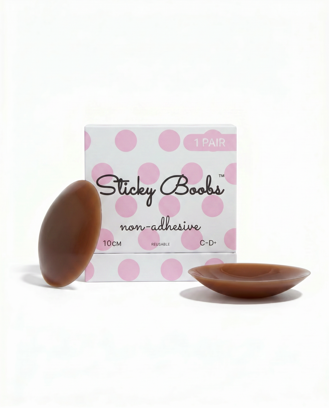 Sticky Boobs Non-Adhesive Silicone Nipple Covers – Reusable, No Glue