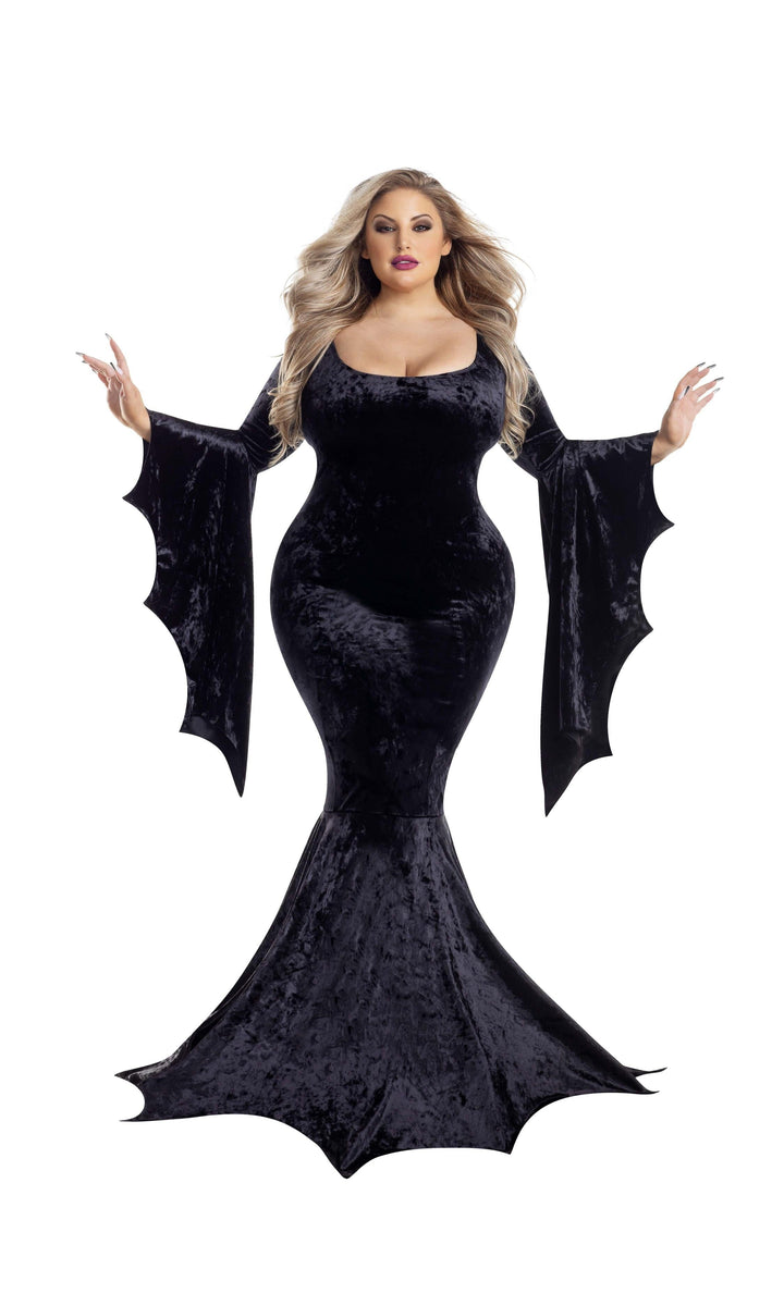 Plus Size Vamp Dress Costume