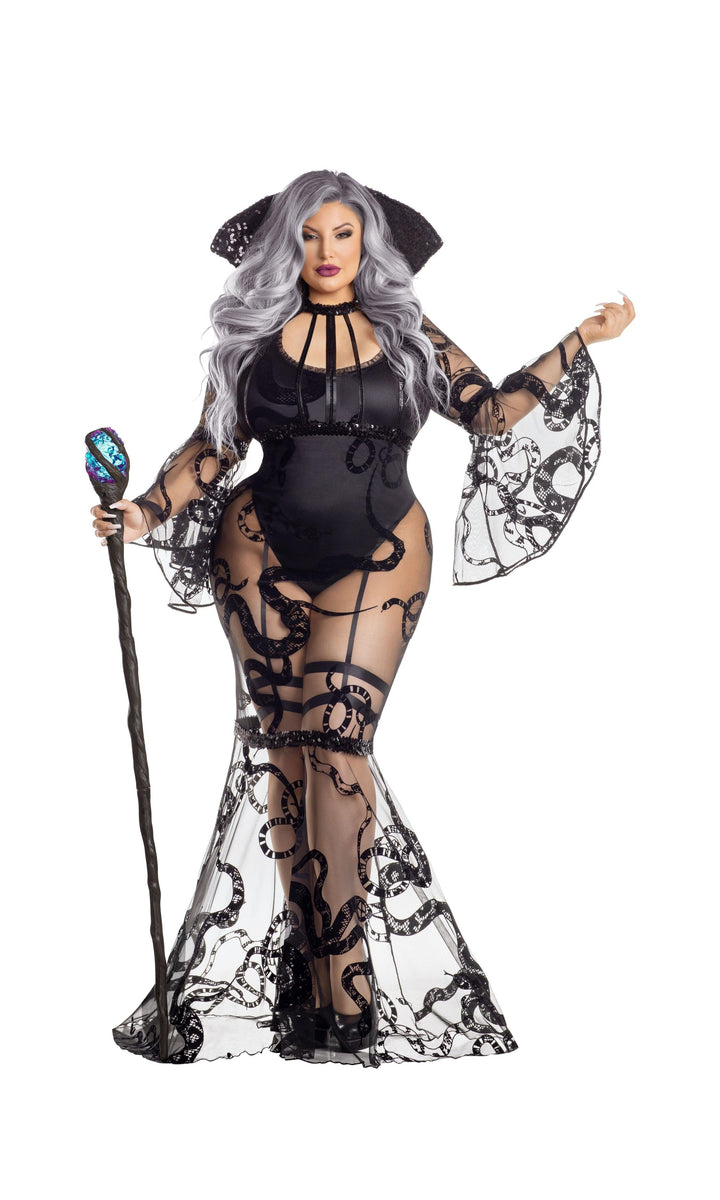Plus Viper Sorceress Halloween Costume