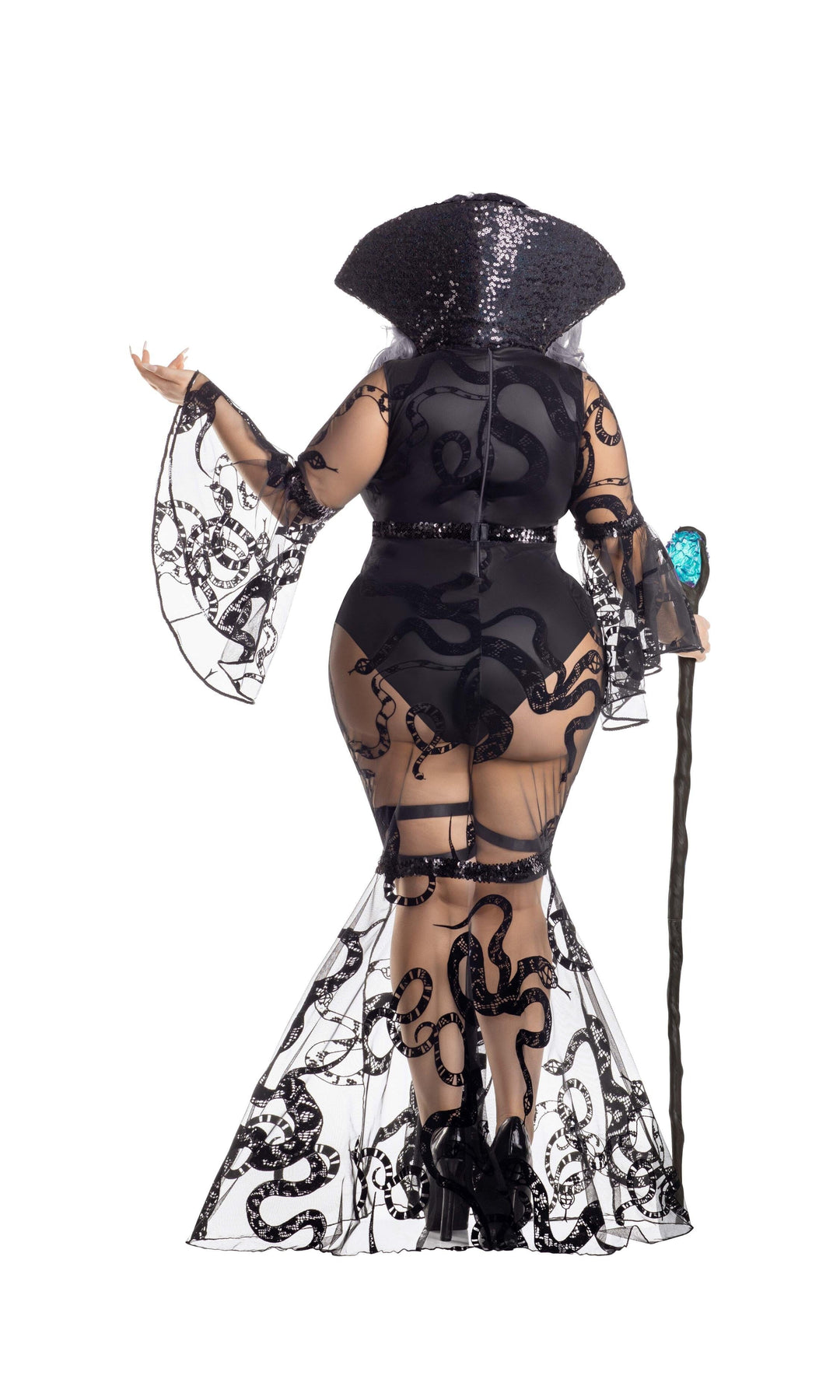 Plus Viper Sorceress Halloween Costume