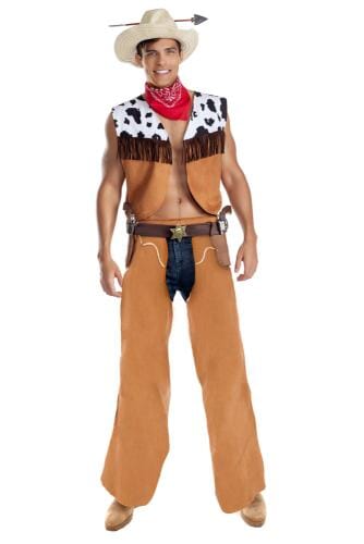 Men's Wild West Hunk Costume