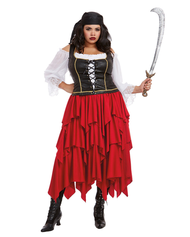 Plus Size Women's Ships Ahoy Costume