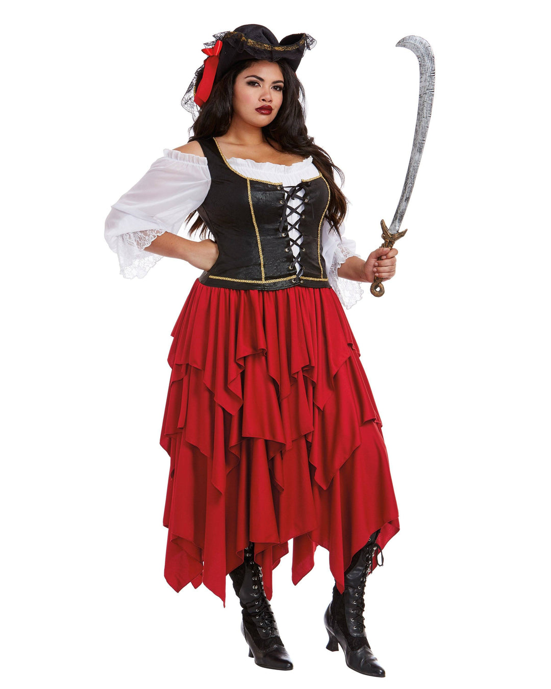 Plus Size Women's Ships Ahoy Costume