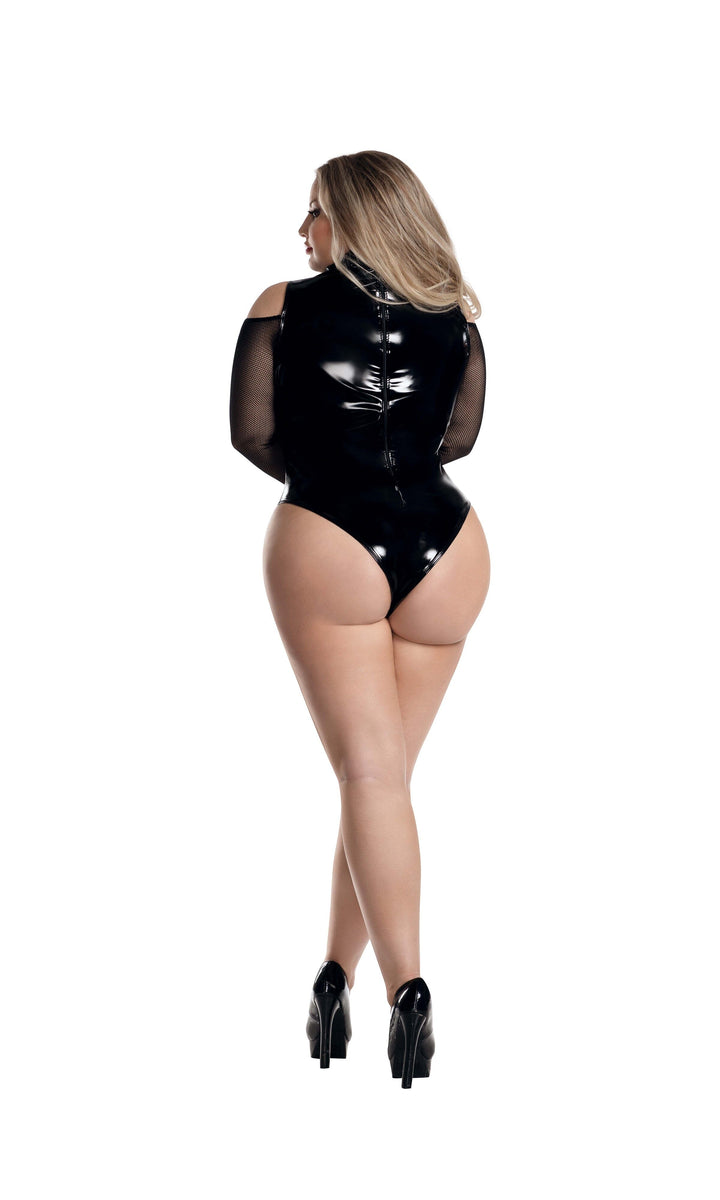 Starline Plus Kali Cold Shoulder Bodysuit