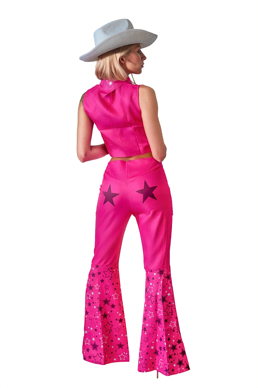 Plus Size Pink Cowgirl Doll Costume