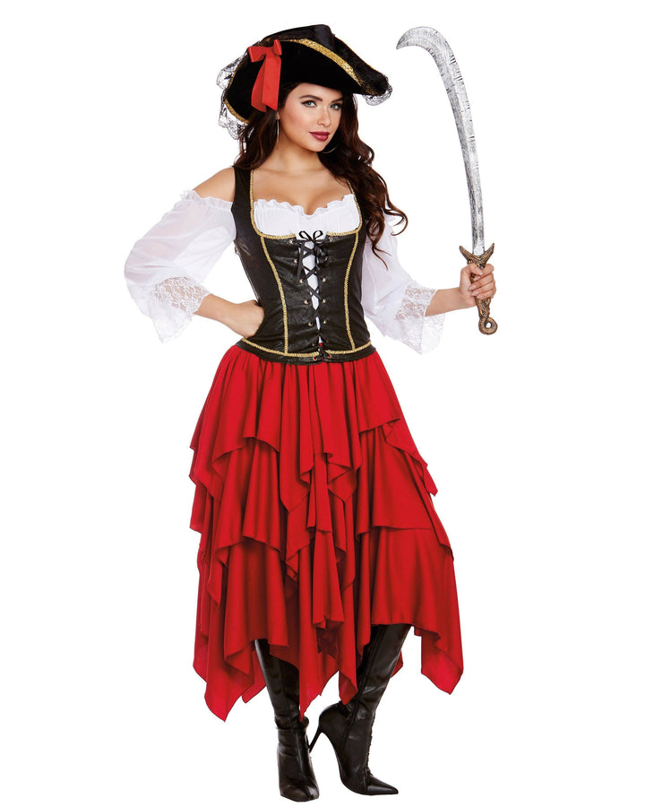 Women's Ships Ahoy Pirate Costume