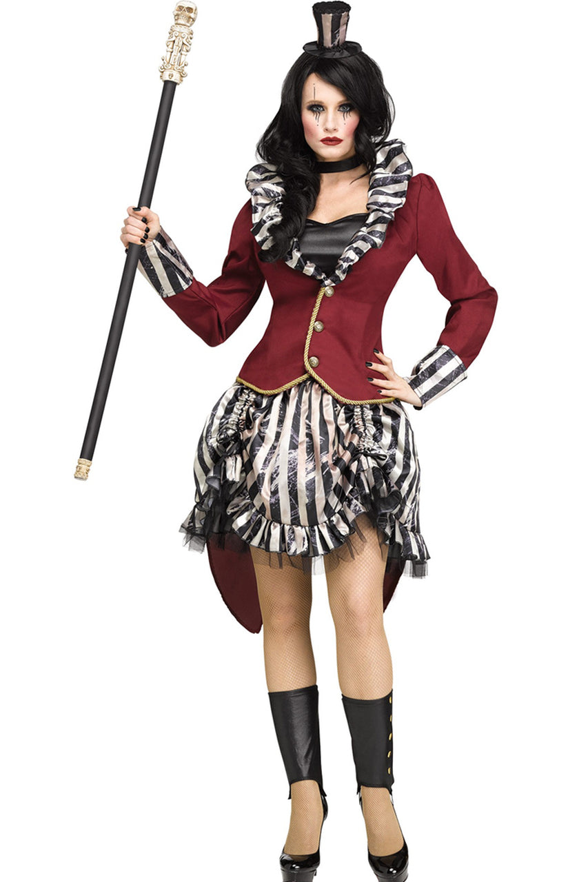 Ringleader costume, freak show ringmaster costume