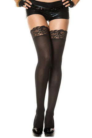 Lace Top Thigh Highs
