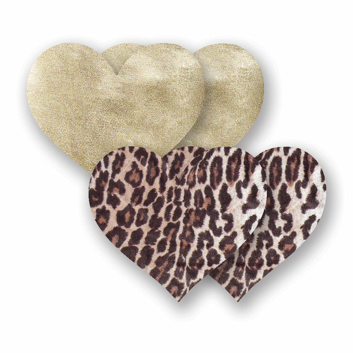 Dominico Leopard Heart Pasties