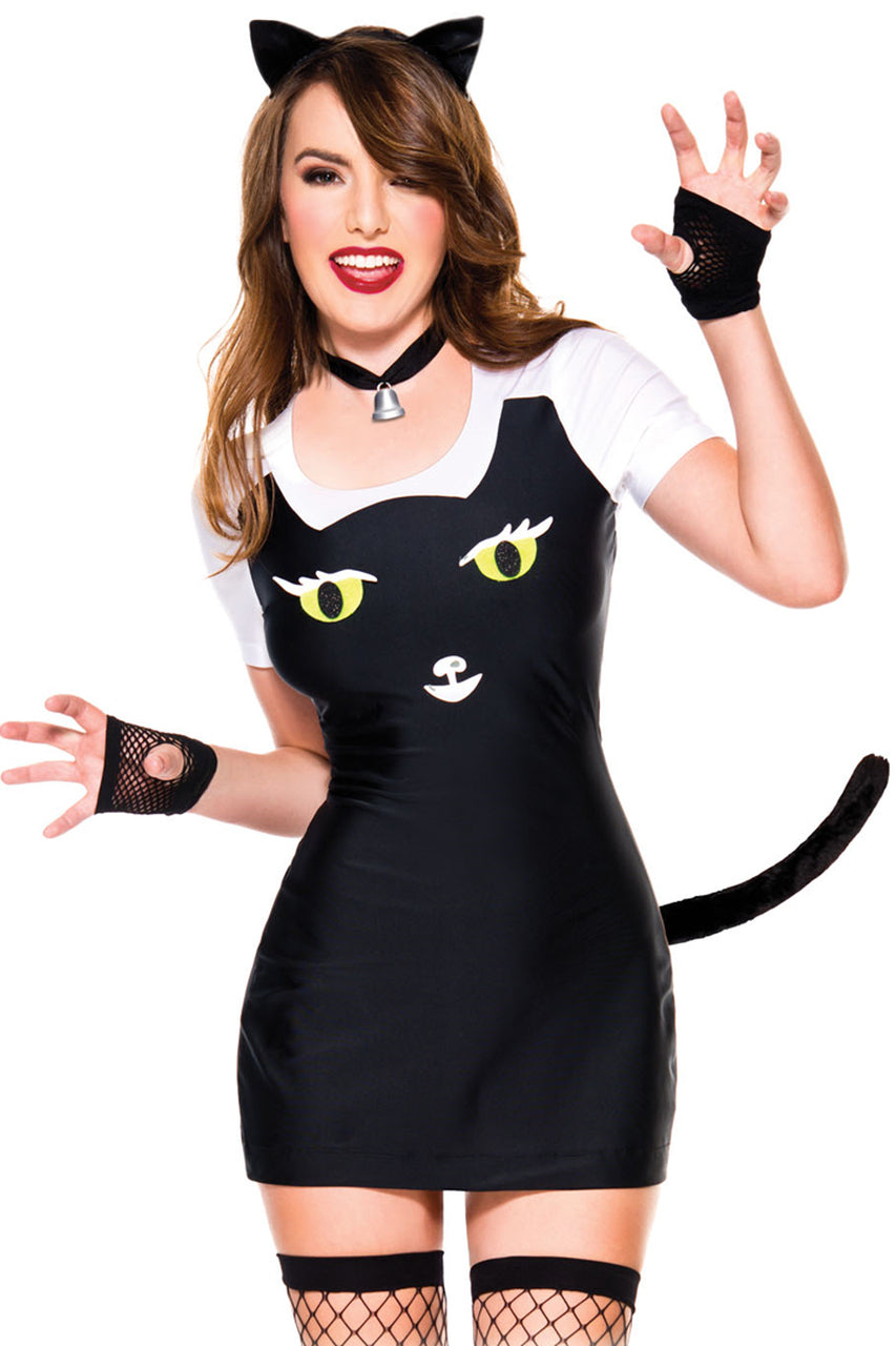 DIY cat costume accessories, black cat costume accessories
