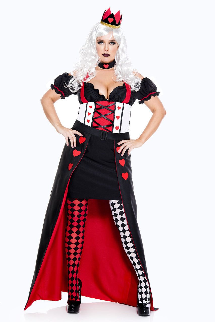 Plus Size Queen Of Hearts Costume