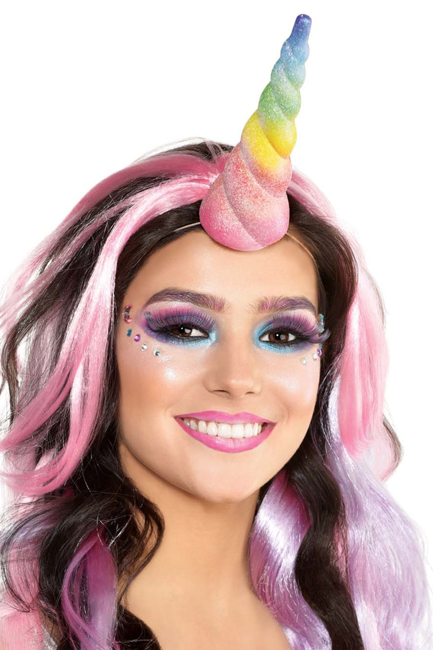 foam unicorn horn, rainbow unicorn horn