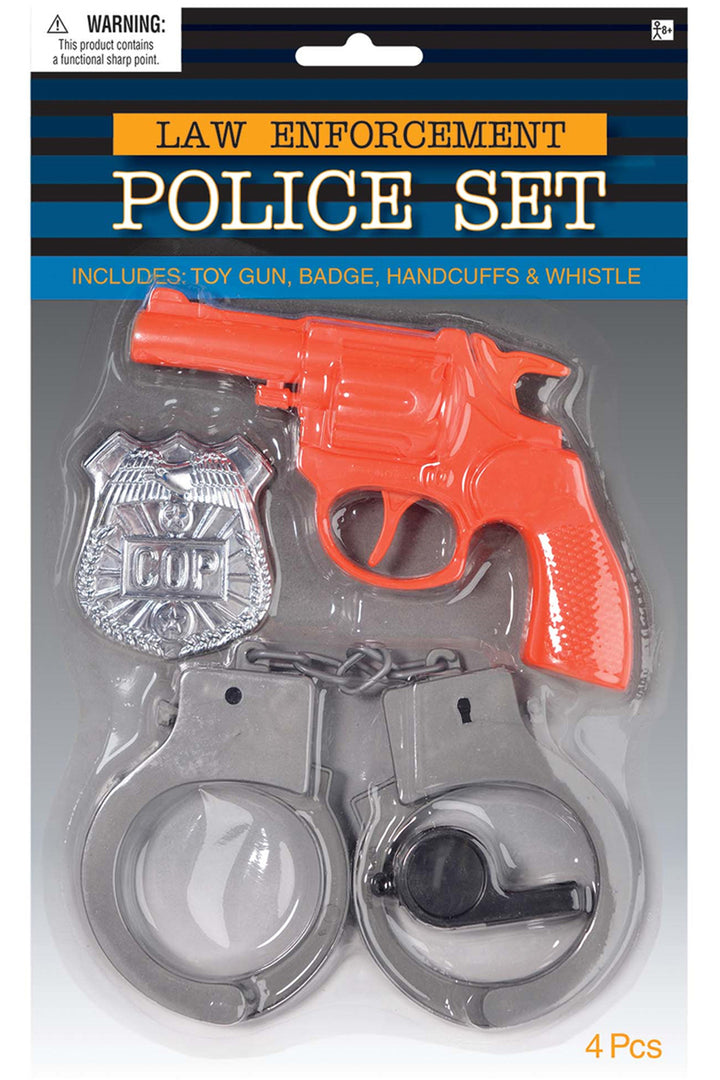 cop costume kit accessories