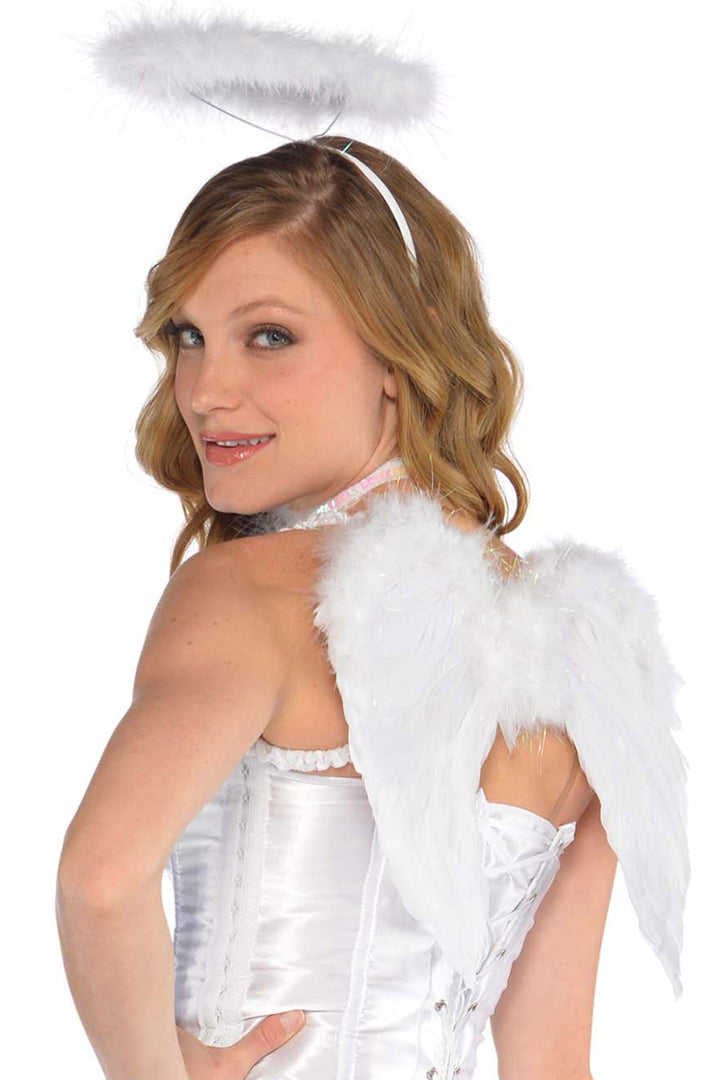 white angel costume accessories