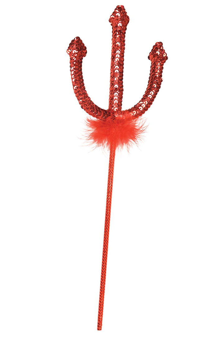 sequin pitchfork devil costume accessory