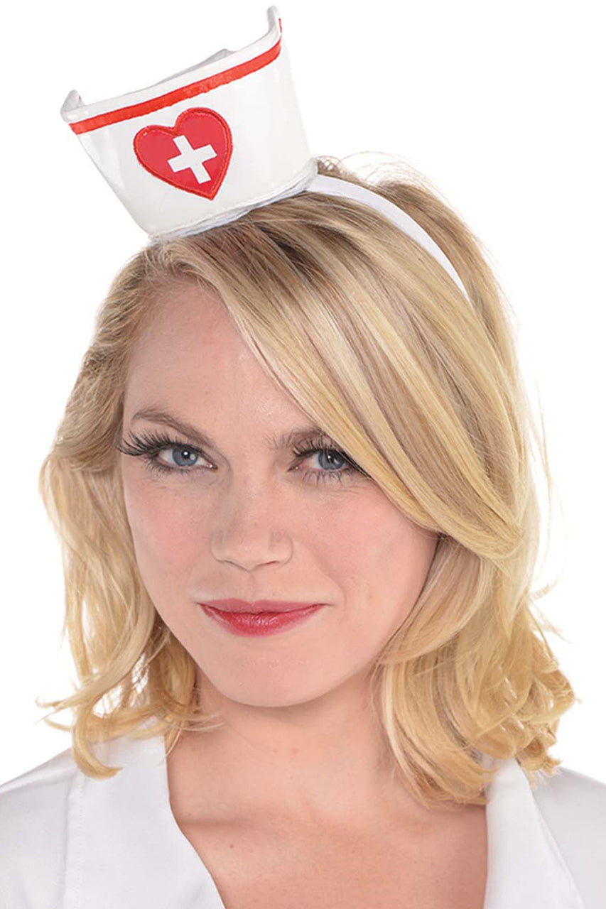nurse headpiece DIY nurse costume