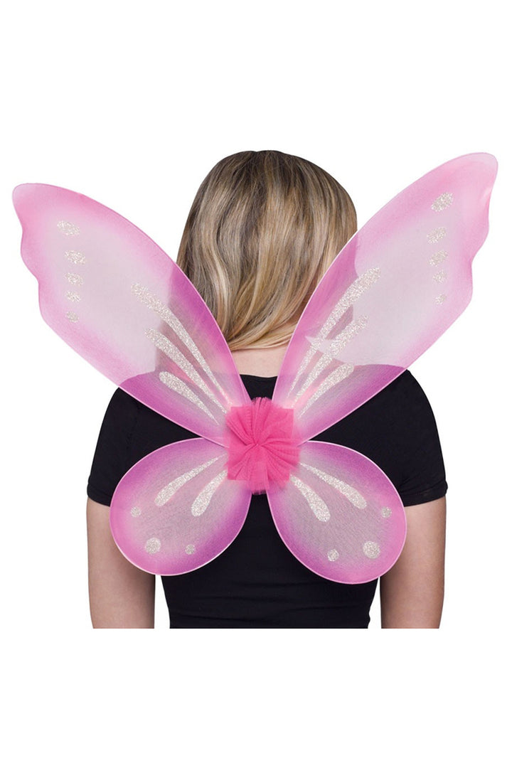 Pink fairy wings, women's DIY fairy costume