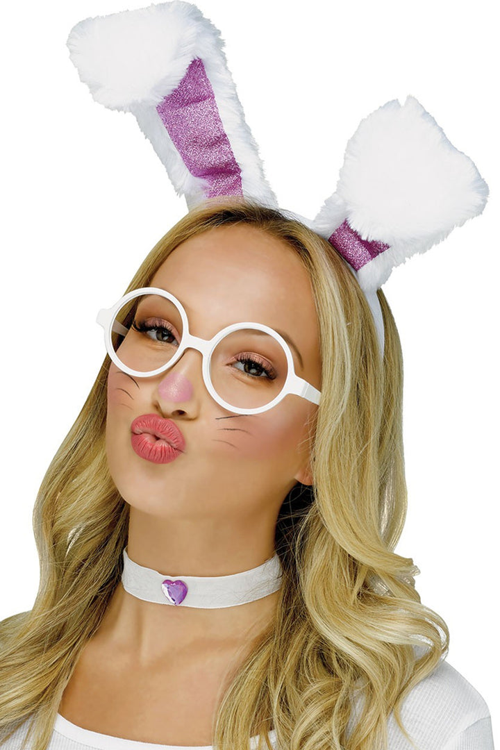 Julbie White Bunny Selfie Filter Costume Accessory | Free Shipping Over $39 ...