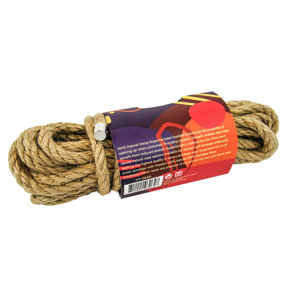 Voodoo Hemp Bondage Rope 10 meters