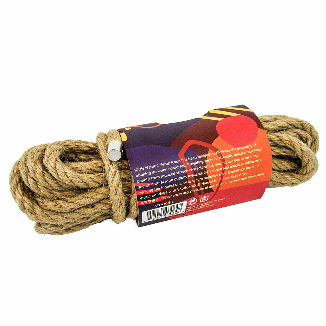 Voodoo Hemp Bondage Rope 10 meters
