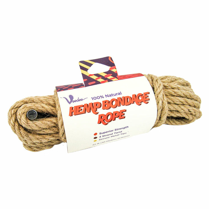 Voodoo Hemp Bondage Rope 10 meters – 3wishes.com