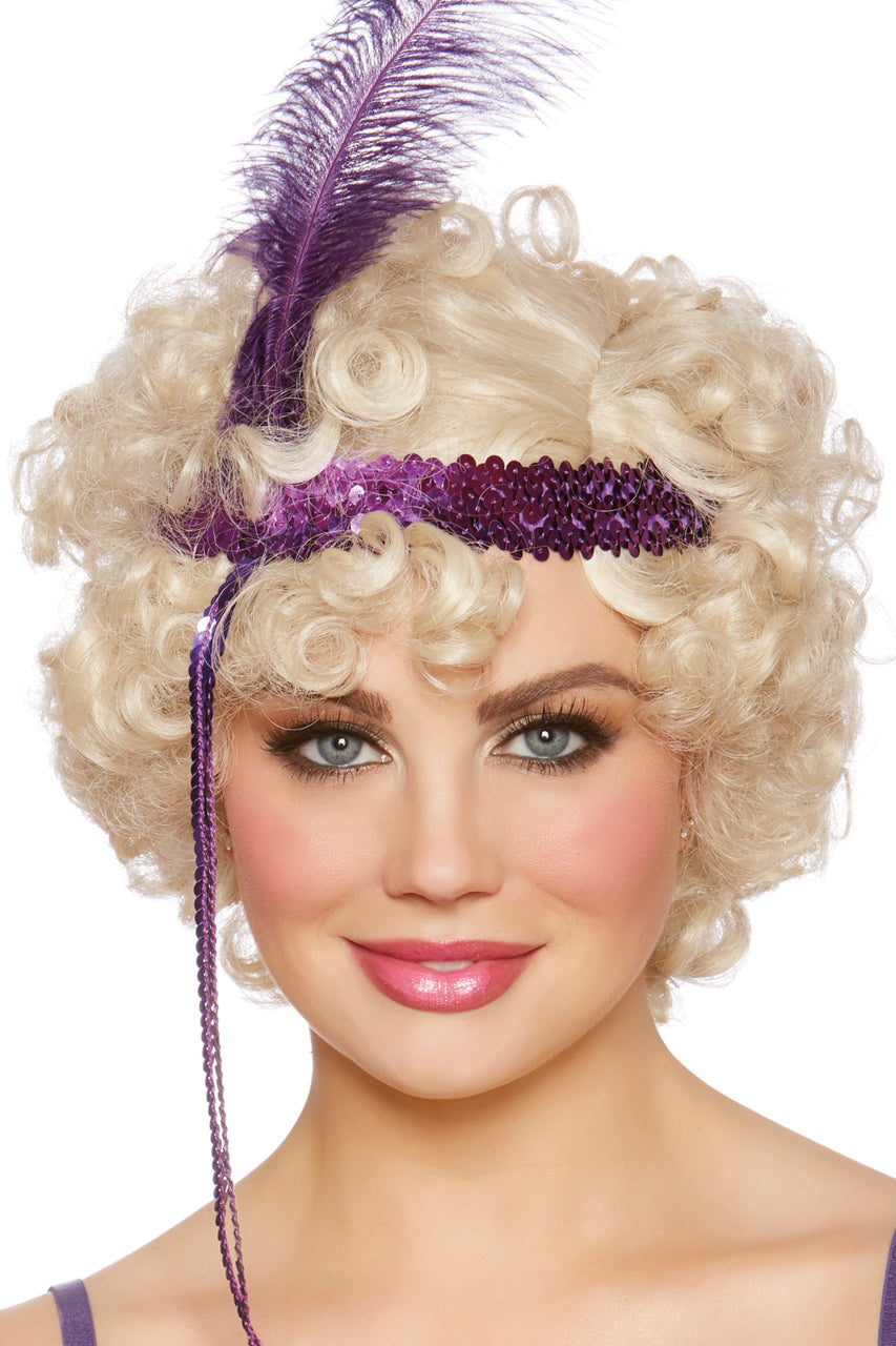 Flapper Wig, 20s Flapper Costume Wig – 3wishes.com