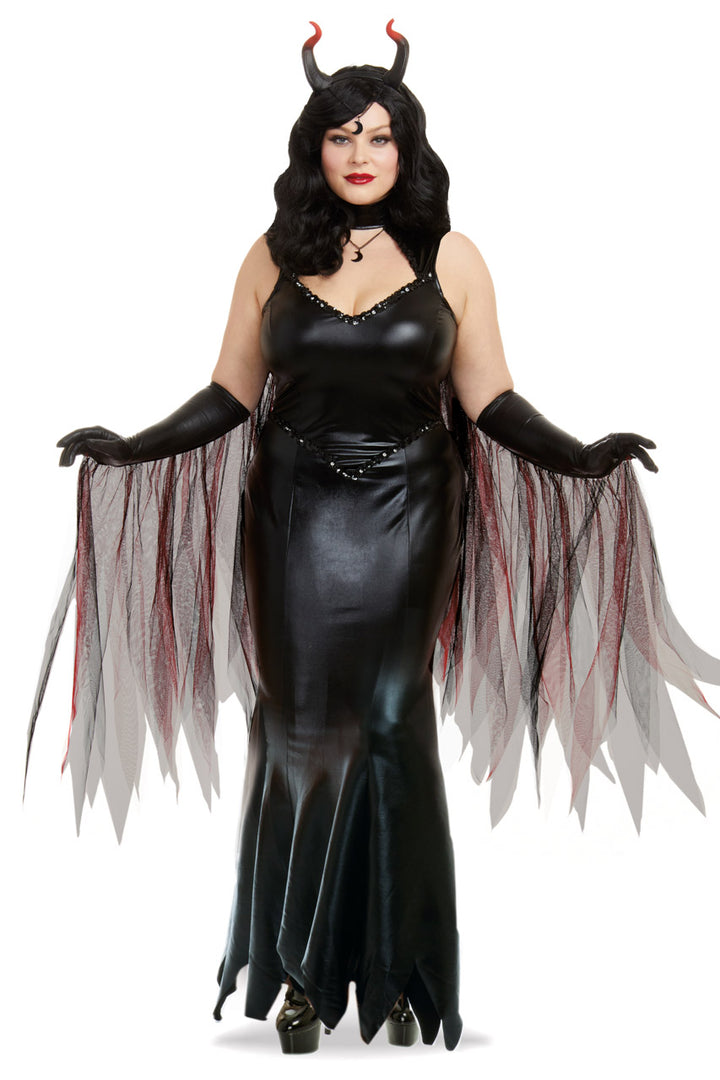 Plus Size Dark Mistress Costume