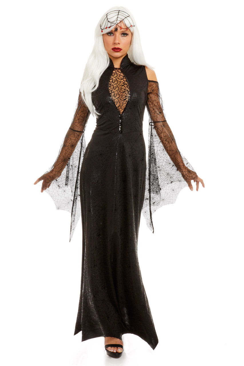 Black Widow Spider Costume, Spider Witch Costume – 3wishes.com