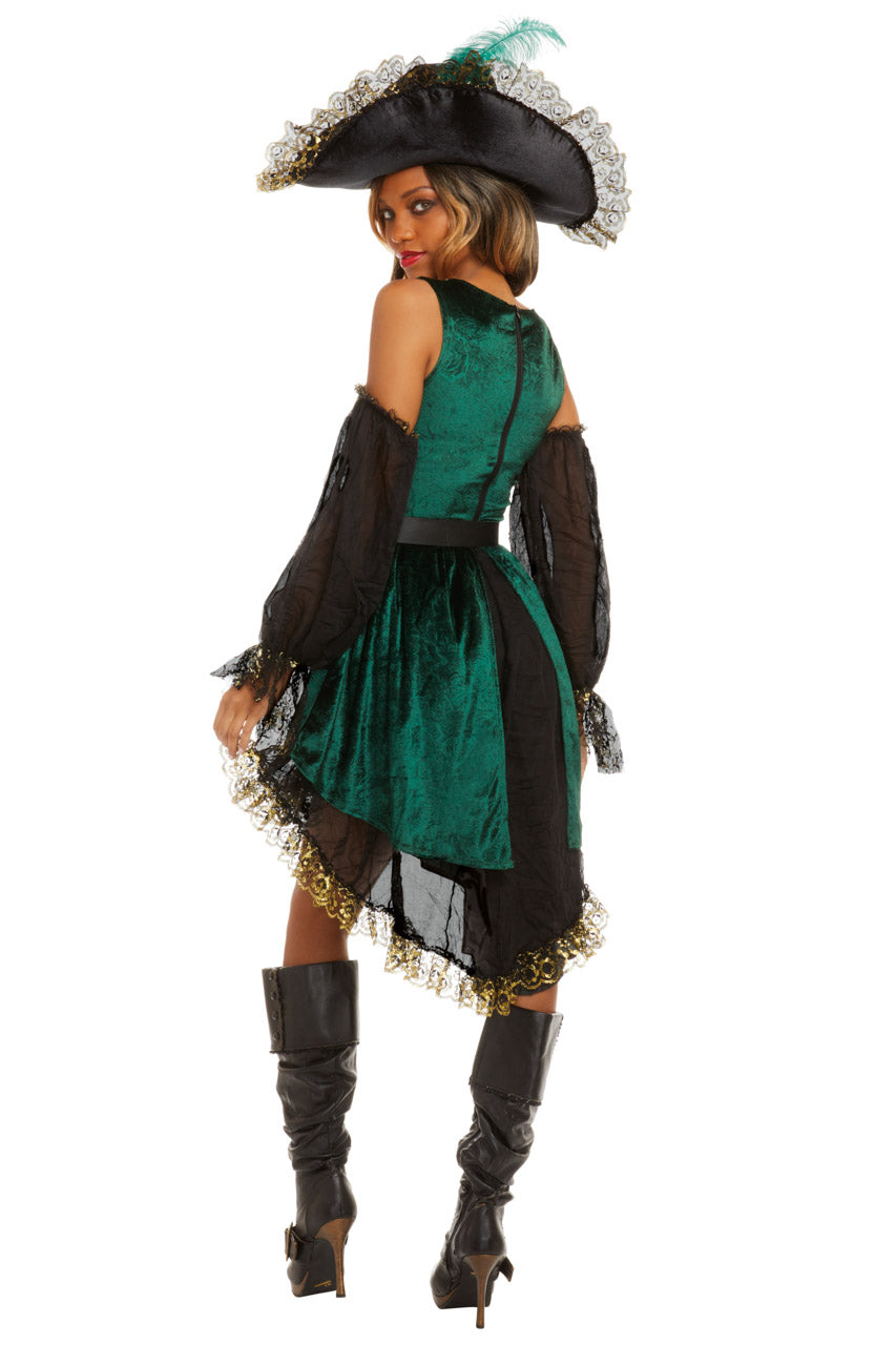 Emerald Pirate Costume