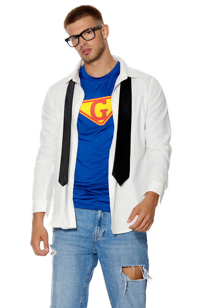 Feelin' Super Men's Comic Book Character Costume
