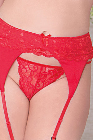 Midnight Excellence Lace Thong Plus