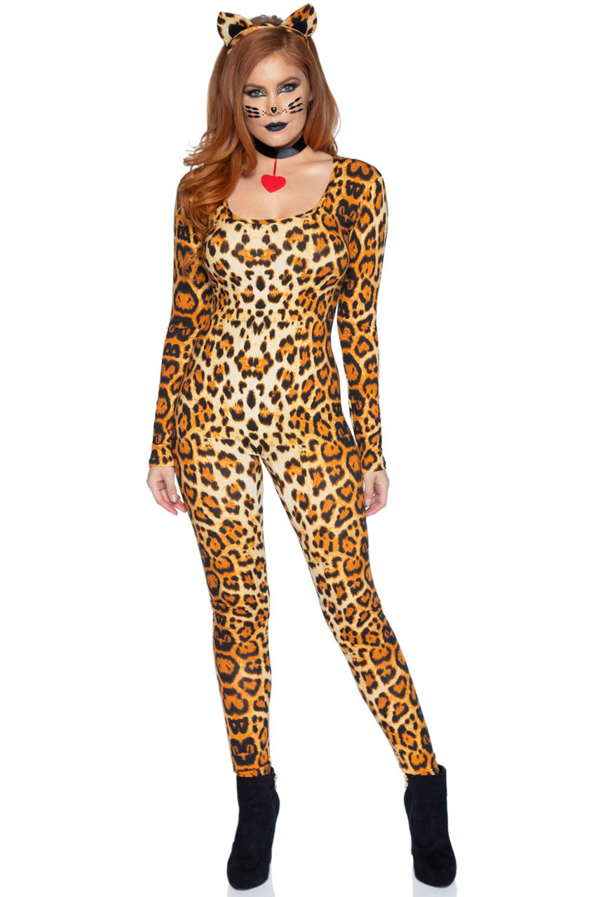 Cool Cougar Costume, Womens Leopard Costume, Womens Big Cat Costume ...