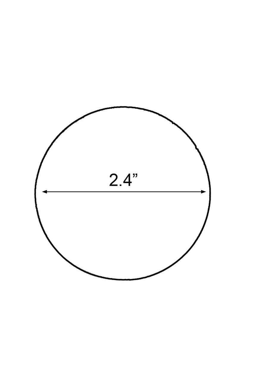 Dot nipple pasties measurements