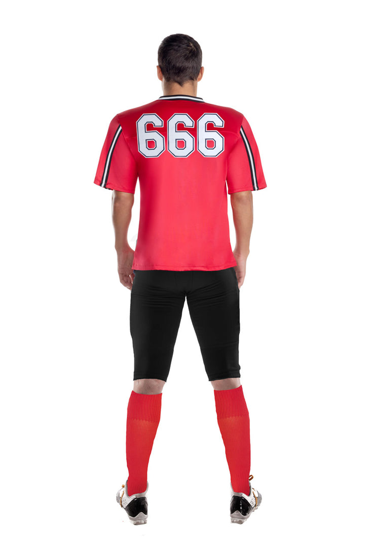 Men's Hellbent Football Player Costume