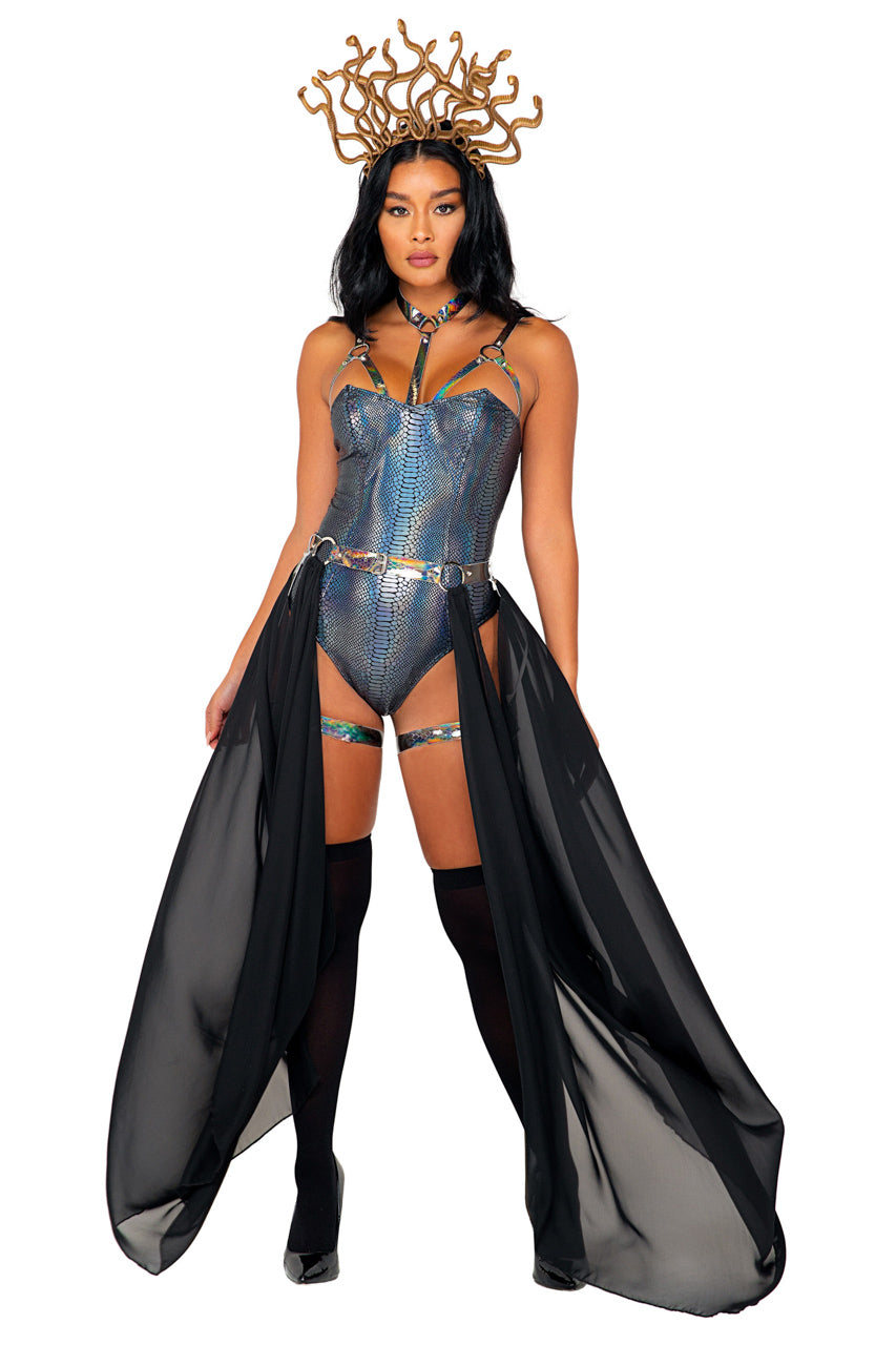 Sensual Serpent Medusa Queen Costume