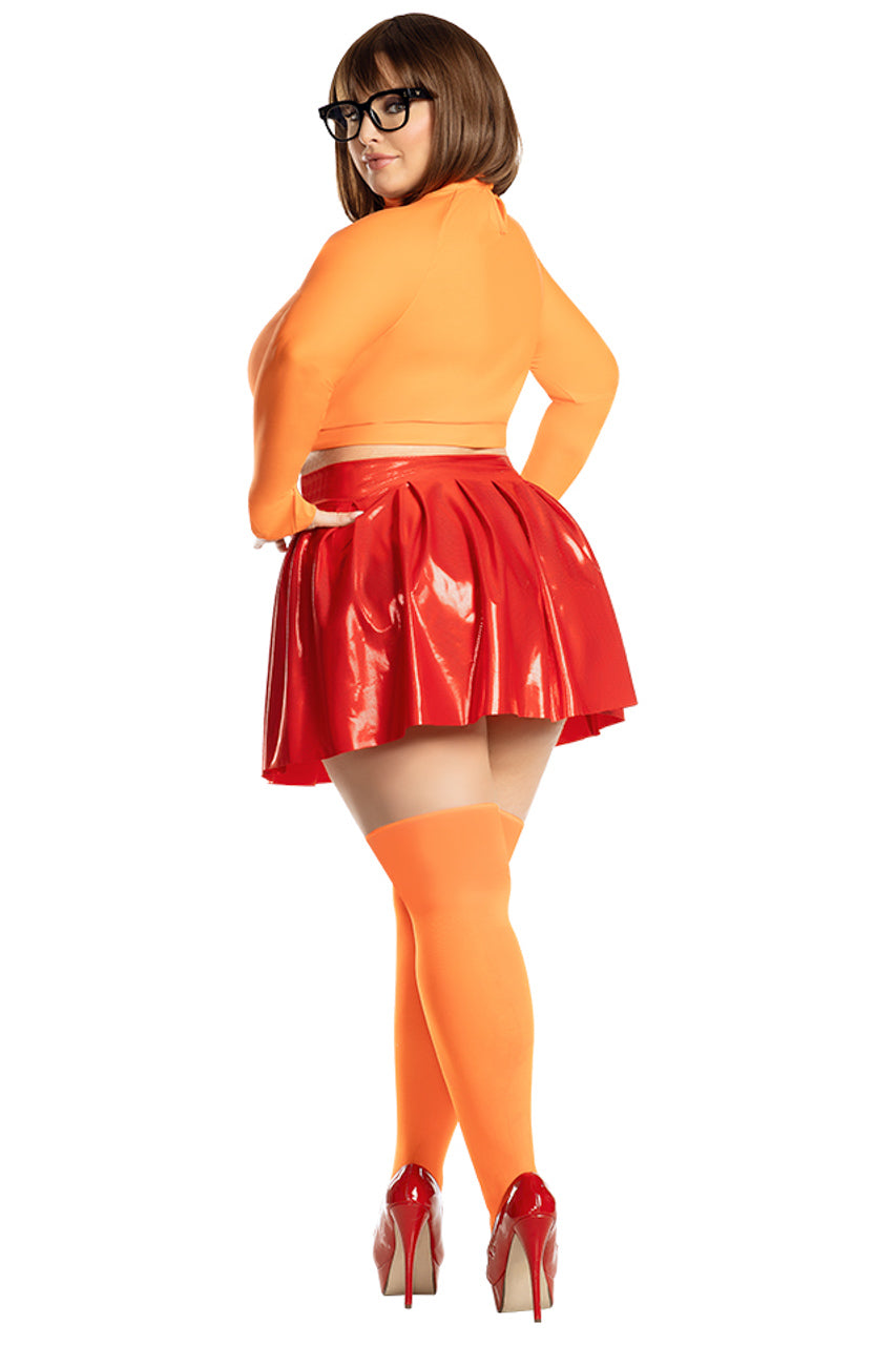 Plus Size Sexy Velma Costume, Plus Brainy Babe Costume, Plus Size Scoob  Costume –