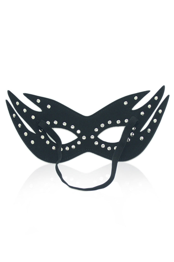 Faux Leather Cat Eye Mask