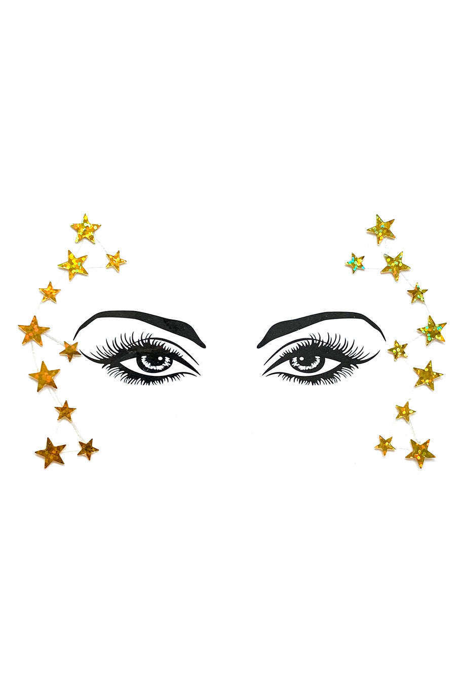 Gold Star Eye Jewelry