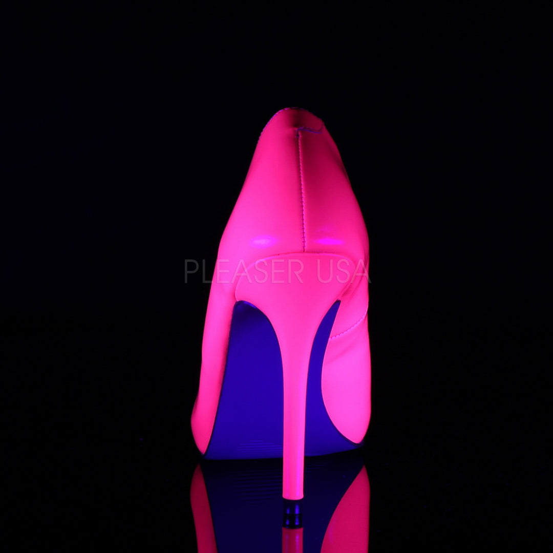 AMU20/NFS, 5" heels, neon fuchsia, shoes, pleaser shoes