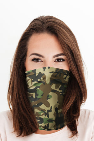 Camouflage Costume Gaiter Mask
