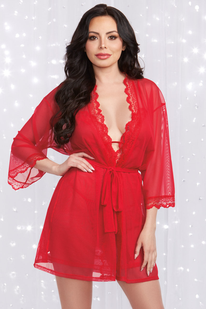 Rouge Chemise and Robe