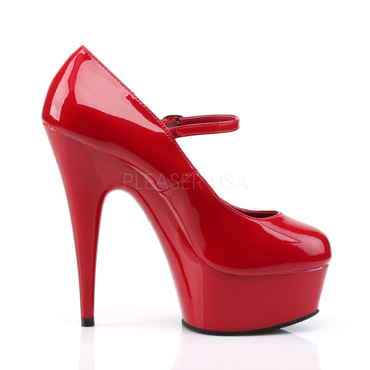 6" Red Shoes Mary Jane Pump*