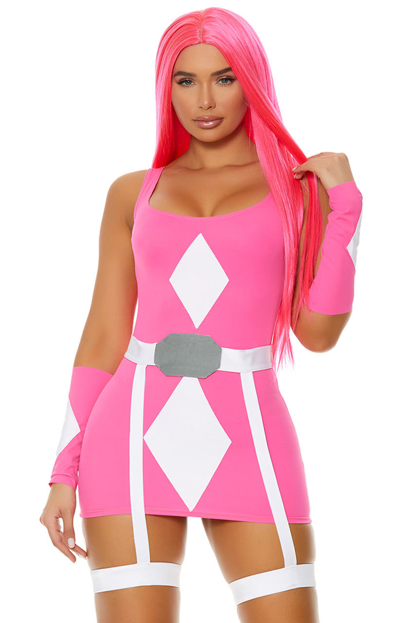 Pink Power Superhero Costume
