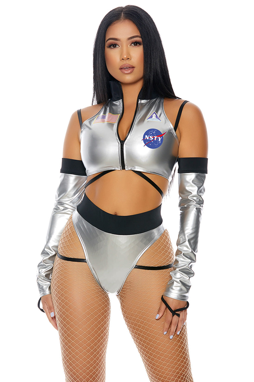 Plus Size To the Moon Astronaut Costume