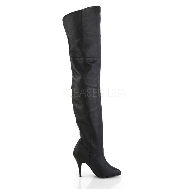 Women's black thigh high boots - Pleaser Shoes PL-LEG8868/B/LE