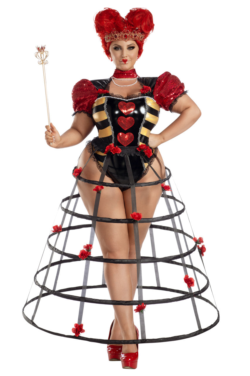 Plus Size Queen Of Hearts Costume