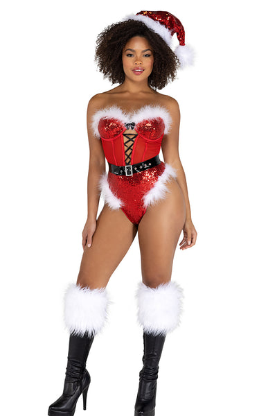 Naughty Miss Claus Teddy  3wishes.com