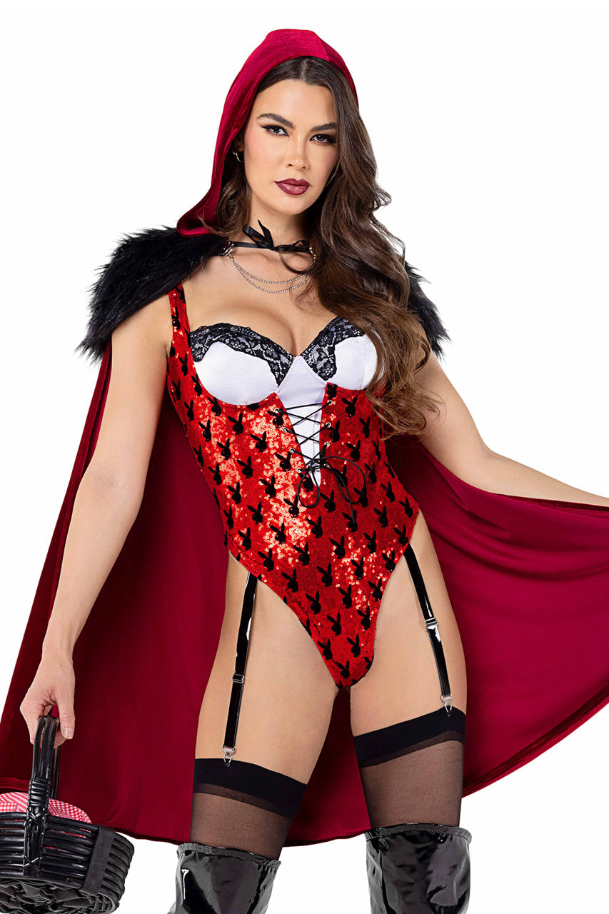 Playboy Enchanted Forest Red Riding Costume