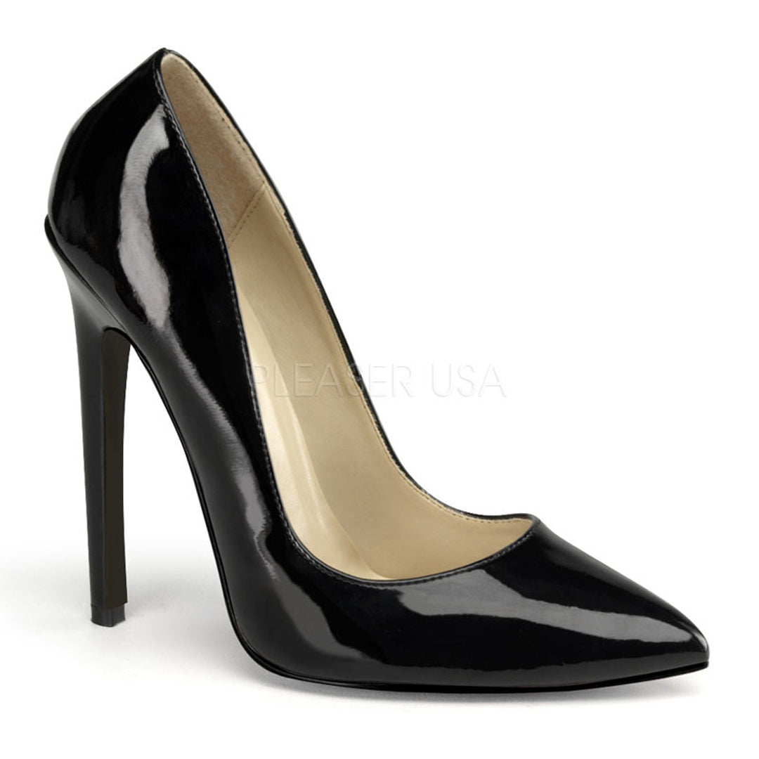 Shop sexy women's black 5" heel shoes